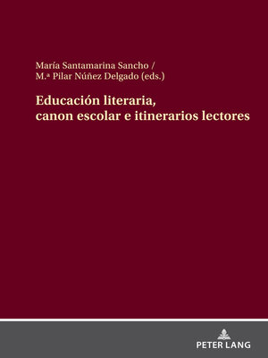 cover image of Educación literaria, canon escolar e itinerarios lectores